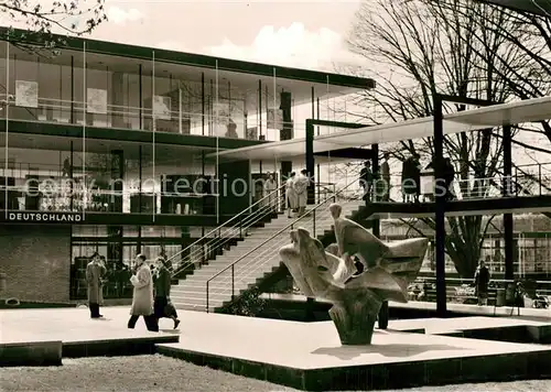 AK / Ansichtskarte Bruessel_Bruxelles Weltausstellung 1958 Bruessel_Bruxelles
