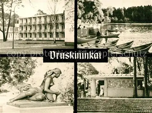 AK / Ansichtskarte Druskininkai Sanatorium Dainava Druskonissee Rainycele Druskininkai