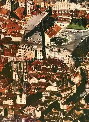 AK / Ansichtskarte Praha_Prahy_Prague Fliegeraufnahme Praha_Prahy_Prague