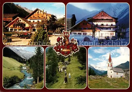 AK / Ansichtskarte Kasern Alpenhof Kasern Details Kirche Kasern