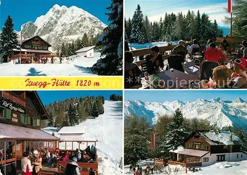 AK / Ansichtskarte Merano_Suedtirol Zuegg Huette Terrasse Merano Suedtirol