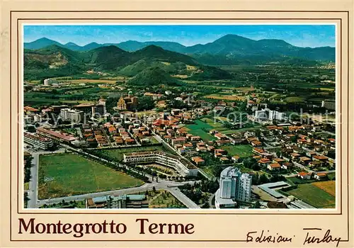 AK / Ansichtskarte Montegrotto_Terme Fliegeraufnahme Montegrotto Terme