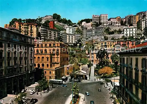 AK / Ansichtskarte Napoli_Neapel Piazza Amedeo Napoli Neapel