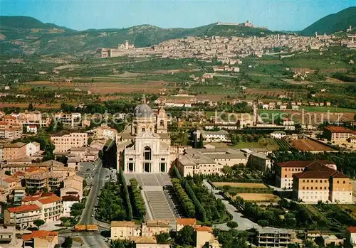 AK / Ansichtskarte Assisi_Umbria Santa Maria degli Angeli Fliegeraufnahme Assisi Umbria