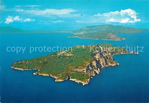 AK / Ansichtskarte Capri_Napoli Fliegeraufnahme Capri Napoli