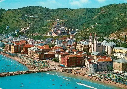 AK / Ansichtskarte Laigueglia  Scorcio panoramaico visto dall aereo Laigueglia 