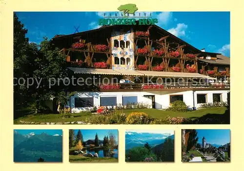 AK / Ansichtskarte Meransen Hotel Restaurant Holzer Hof Alpenpanorama Meransen