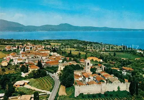 AK / Ansichtskarte Moniga_Lago_di_Garda Il Castello veduta aerea Moniga_Lago_di_Garda