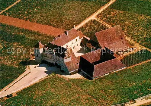 AK / Ansichtskarte Beaune_Cote_d_Or_Burgund Chateau du Clos de Vougeot vue aerienne Beaune_Cote_d_Or_Burgund