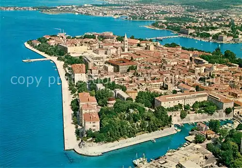 AK / Ansichtskarte Zadar_Zadra_Zara Fliegeraufnahme Zadar_Zadra_Zara