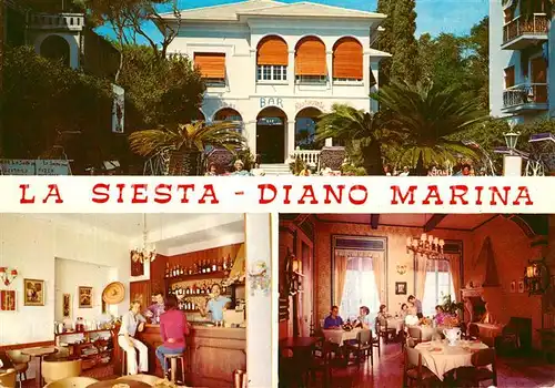 AK / Ansichtskarte Diano_Marina La Siesta Bar Ristorante Pizzeria Camere Diano Marina