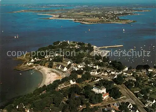 AK / Ansichtskarte Arzon Entree du Golfe du Morbihan vue aerienne Arzon