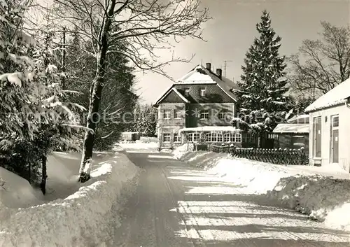 AK / Ansichtskarte Gruenheide_Vogtland Pionierlager Wladimir Majakowski Winter Gruenheide_Vogtland