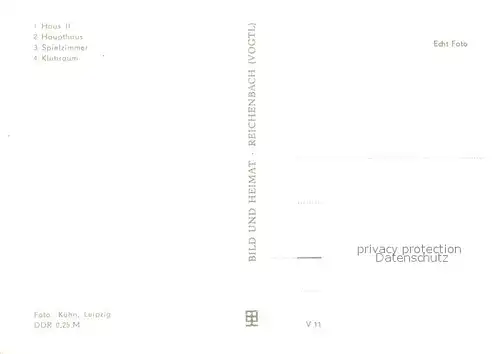 AK / Ansichtskarte Breitenbach_Zeitz Genesungsheim Otto Diehr Breitenbach Zeitz