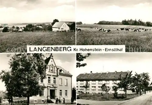 AK / Ansichtskarte Langenberg_Erzgebirge Panoramen Langenberg Erzgebirge