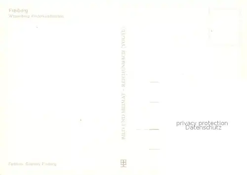 AK / Ansichtskarte Freiberg_Sachsen Wasserberg Kinderkombination Freiberg Sachsen