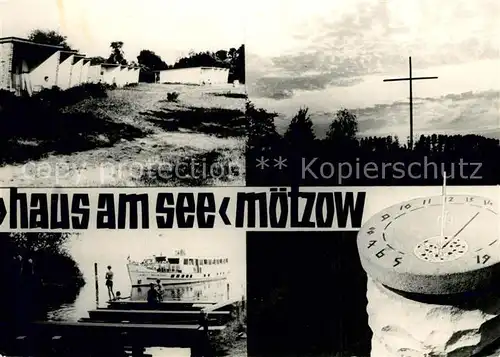 AK / Ansichtskarte Moetzow Haus am See Moetzow