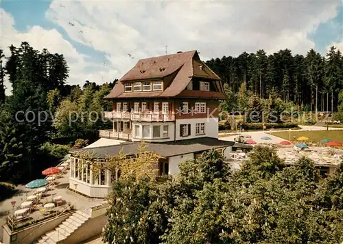 AK / Ansichtskarte Wildbad_Schwarzwald Waldhotel Riexinger Wildbad_Schwarzwald