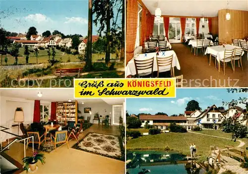 AK / Ansichtskarte Koenigsfeld_Schwarzwald Erholungsheim Vogelnest Bruedergemeine Koenigsfeld Schwarzwald