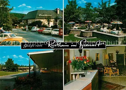 AK / Ansichtskarte Rohrbrunn Rasthaus im Spessart  Rohrbrunn