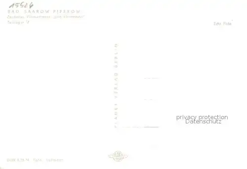 AK / Ansichtskarte Saarow Pieskow_Bad Zentrales Pionierlager  Saarow Pieskow_Bad