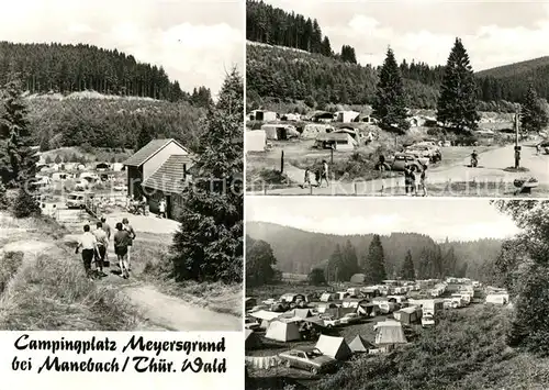 AK / Ansichtskarte Meyersgrund_Manebach Campingplatz Meyersgrund Manebach