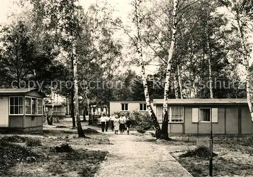 AK / Ansichtskarte Saarow_Bad FDGB Bungalow Dorf Saarow_Bad