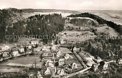 AK / Ansichtskarte Berneck_Bad Fliegeraufnahme Berneck_Bad