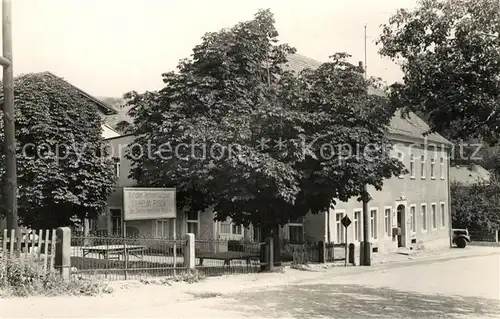 AK / Ansichtskarte Sebnitz Gasthaus Gruene Wiese Sebnitz