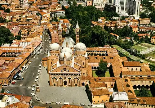 AK / Ansichtskarte Padova Basilica del Santo veduta aerea Antonskirche Padova