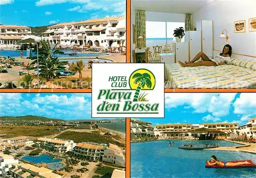 AK / Ansichtskarte Ibiza_Islas_Baleares Hotel Club Playa d en Bossa Piscina Ibiza_Islas_Baleares