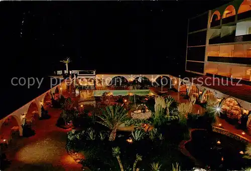 AK / Ansichtskarte Comarruga Gran Hotel Europe Nachtaufnahme Comarruga