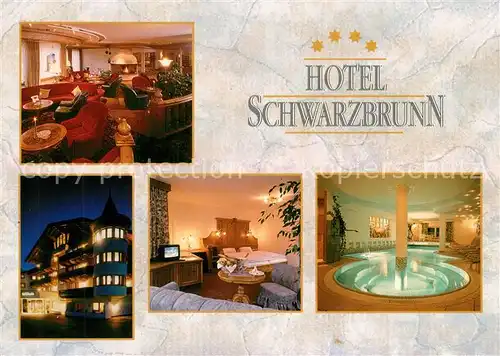 AK / Ansichtskarte Stans_Tirol Hotel Schwarzbrunn Fremdenzimmer Wellnessbereich Stans Tirol