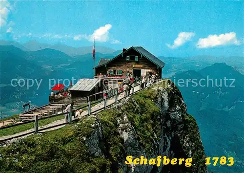 AK / Ansichtskarte Schafberg_Salzkammergut Berggasthof Himmelpfort Schutzhaus Schafberg Salzkammergut