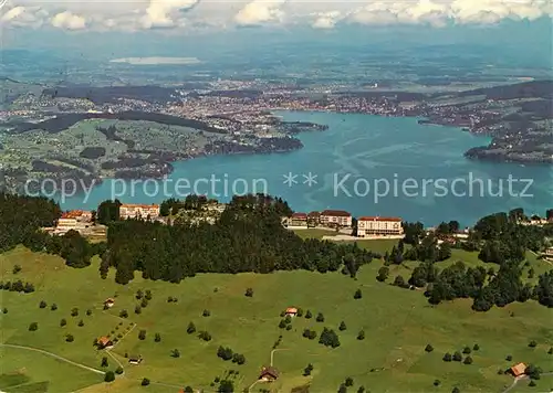 AK / Ansichtskarte Buergenstock_Vierwaldstaettersee Fliegeraufnahme Buergenstock