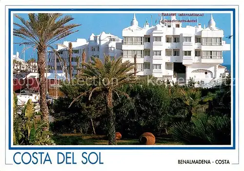 AK / Ansichtskarte Benalmadena_Costa Puerto Marina Hotel International Apartments Hotel Benalmadena_Costa