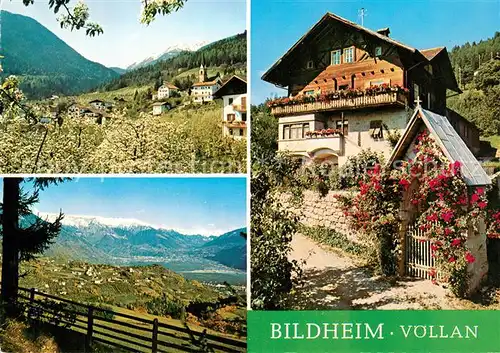 AK / Ansichtskarte Voellan_Lana Landschaftspanorama Alpen Bildheim Voellan_Lana