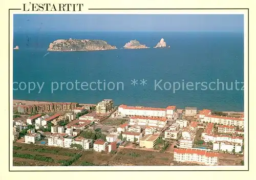 AK / Ansichtskarte Estartit Insel Fliegeraufnahme Estartit