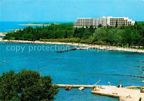 AK / Ansichtskarte Porec Hotel Materada Strand Porec