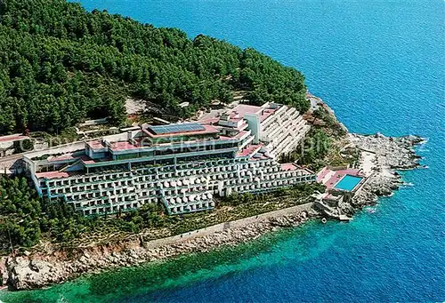 AK / Ansichtskarte Dubrovnik_Ragusa Hotel Palace Fliegeraufnahme Dubrovnik Ragusa