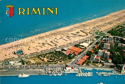 AK / Ansichtskarte Rimini Fliegeraufnahme Rimini