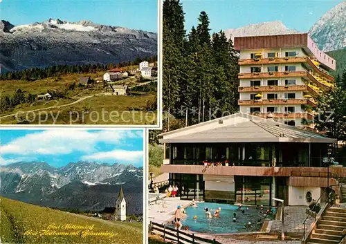 AK / Ansichtskarte Bad_Mitterndorf mit Grimming Kurhotel Bad Heilbrunn Tauplitzalm  Bad_Mitterndorf