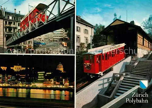 AK / Ansichtskarte Zuerich_ZH Polybahn Zuerich_ZH