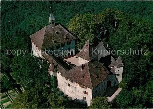 AK / Ansichtskarte Kyburg_ZH Schloss Fliegeraufnahme Kyburg_ZH