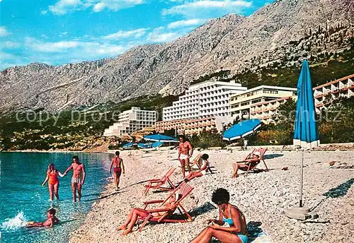 AK / Ansichtskarte Zivogosce Hotel Nimfa Strand Zivogosce