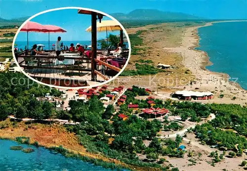 AK / Ansichtskarte Ulcinj Velika plaza Naselje Milena Fliegeraufnahme Ulcinj