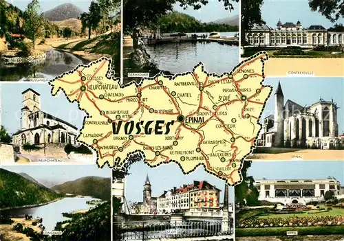 AK / Ansichtskarte Vosges_Vogesen_Region Bussang Gerardmer Contrexeville Neufchateau Epinal Longemer St Die Vittel Vosges_Vogesen_Region