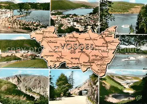 AK / Ansichtskarte Vosges_Vogesen_Region Gerardmer et ses environs Vosges_Vogesen_Region