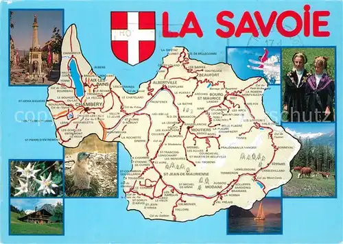 AK / Ansichtskarte Savoie Region Toutes les joies de leau de la montagne et de la neige Jeux olympiques dhiver 1992 