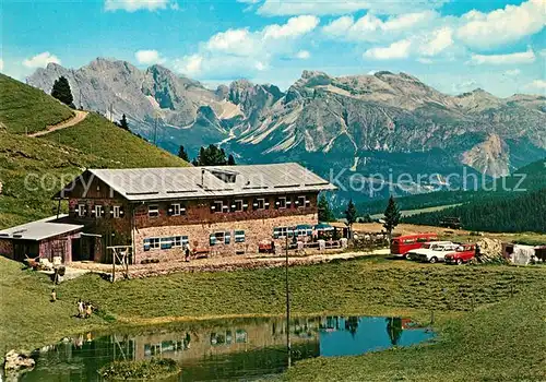 AK / Ansichtskarte Seiser_Alm Rifugio Molignon Huette Seiser_Alm